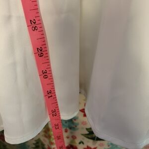 Calvin Kline little white dress. So pretty nice flare skirt